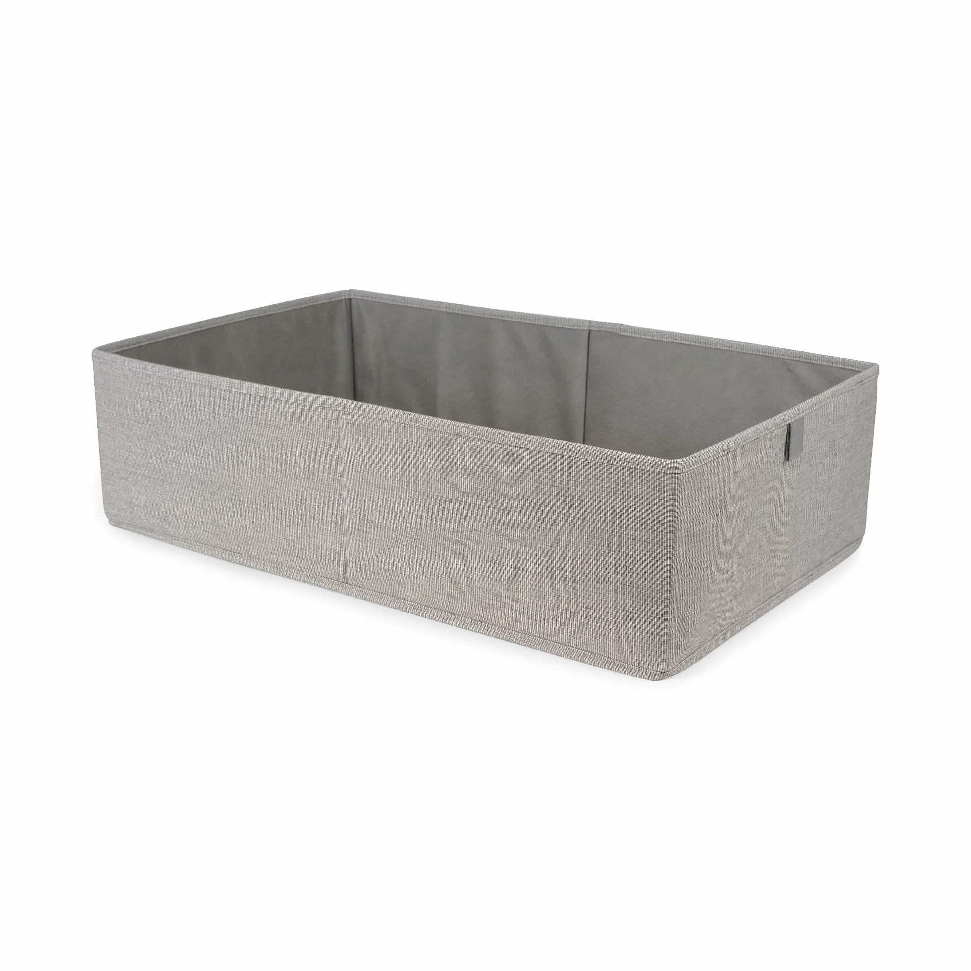 Compactor Kosz Oxford XL - szary, 56 x 36 x 16,5 cm - miękkie rozwiązanie do przechowywania premium