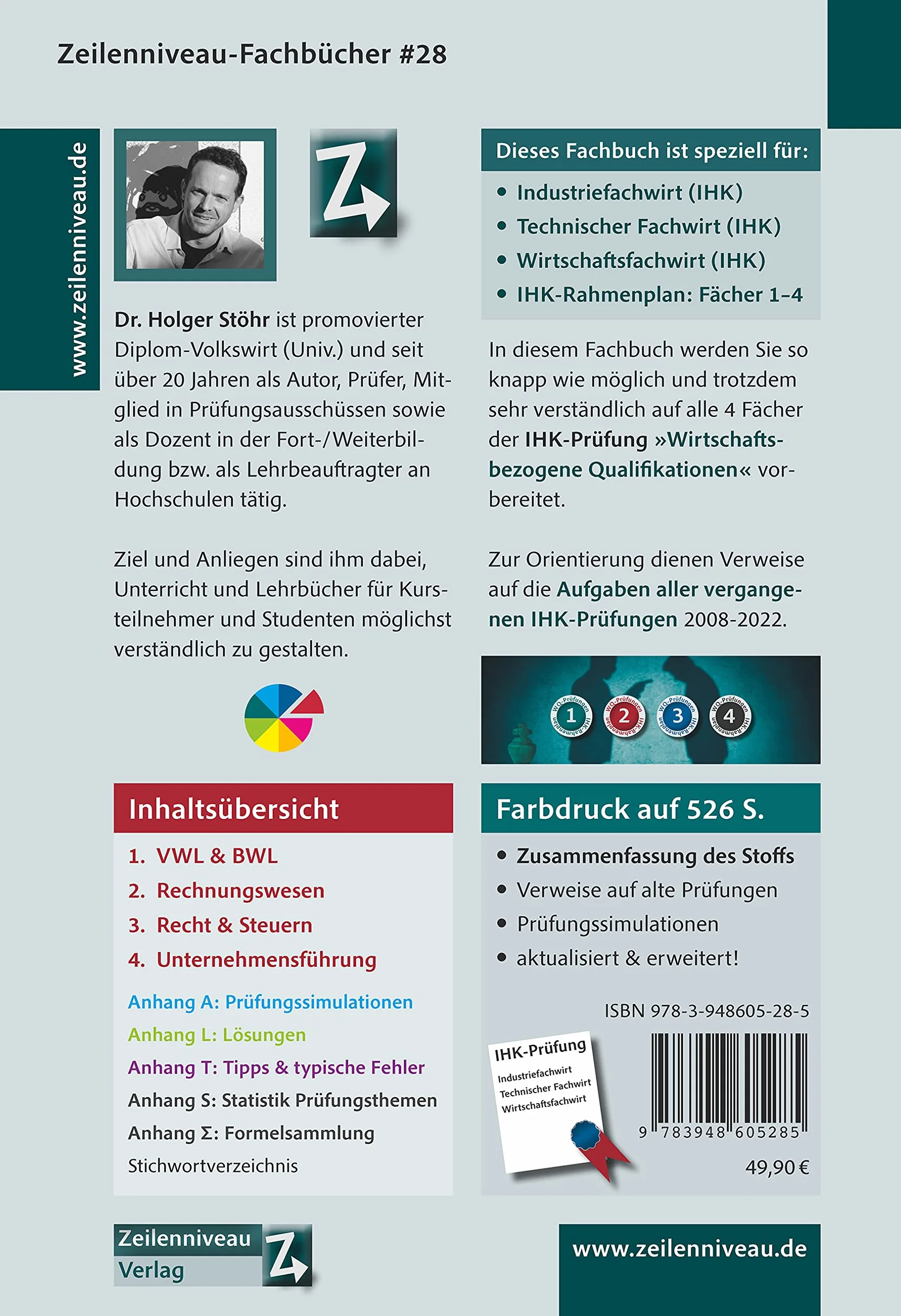 Zur Prüfung vorbereiten in Wirtschaftsbezogene Qualifikationen für Fachwirte