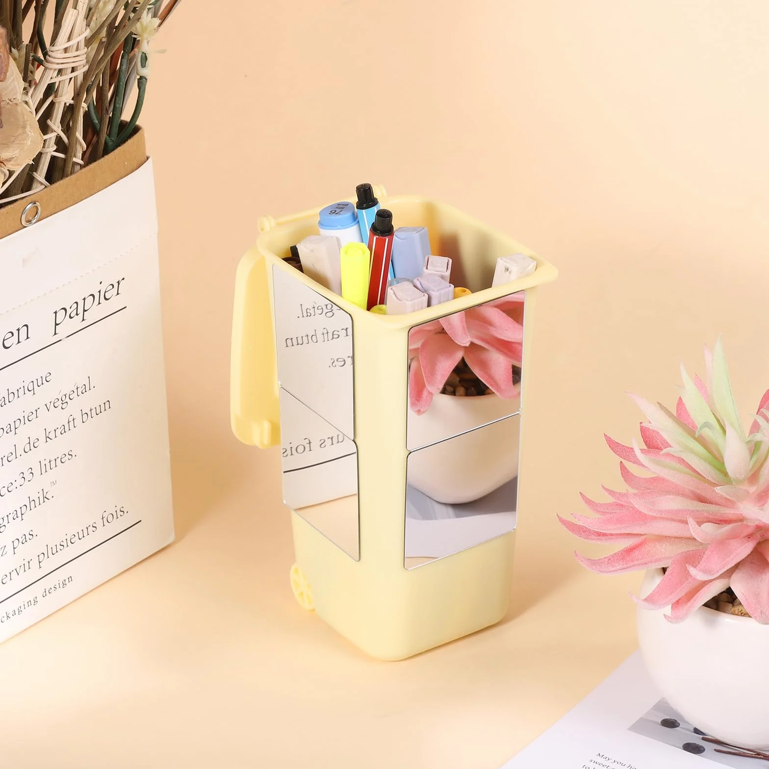 Akrylowe kwadratowe lustro w rozmiarze mini, 5 x 5 cm, samoprzylepne małe lustra do rękodzieła, akrylowe naklejki ścienne na ścianę i stół, projekty domowe DIY, dekoracje, artykuły artystyczne i