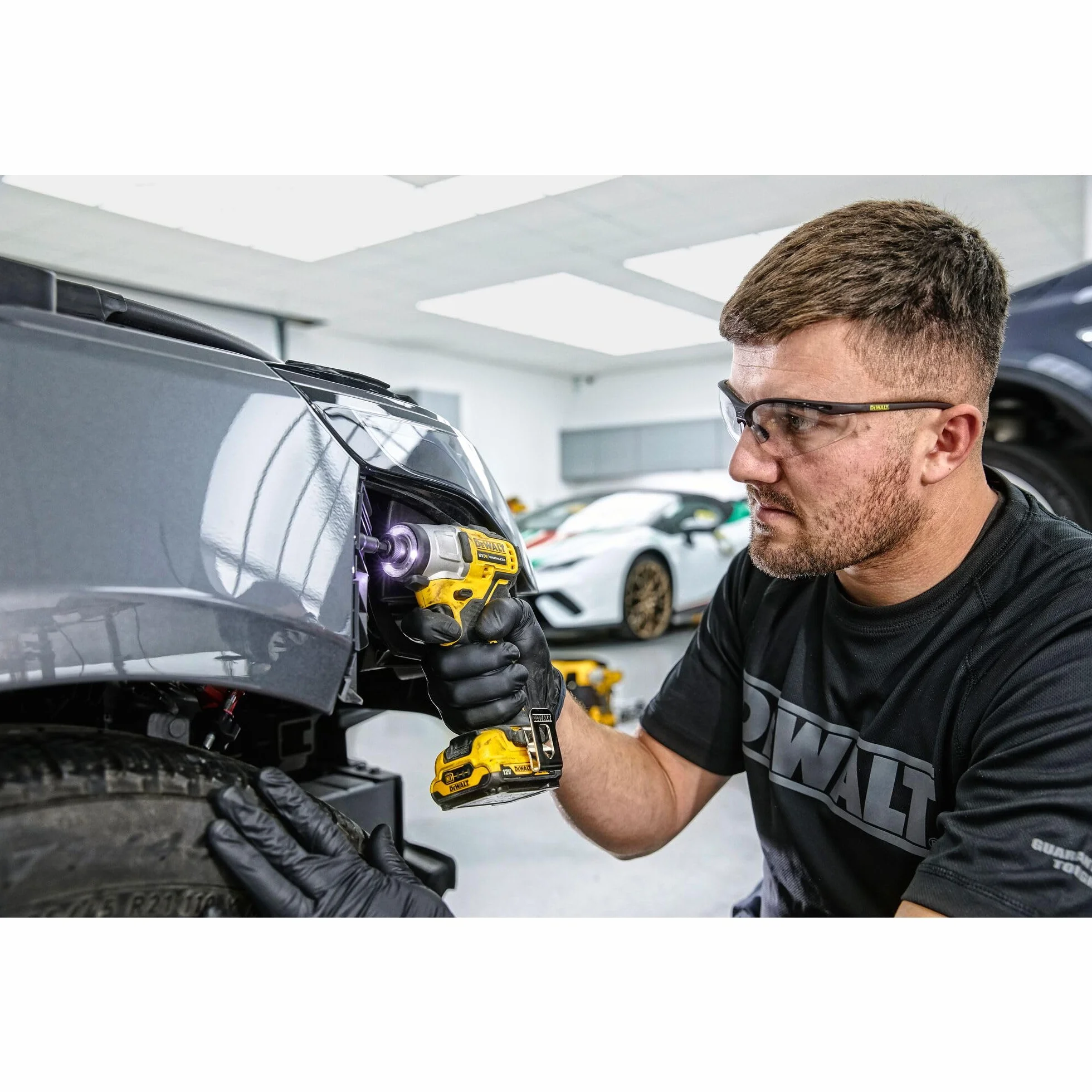 Wkrętarka DCD701 + Zakrętarka DCF801 12V 2x3Ah DCK2110L2T DeWalt