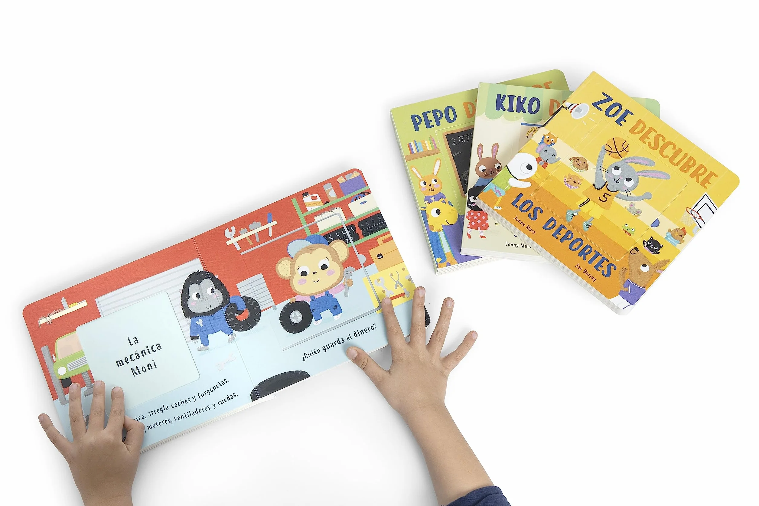 Kiko descubre la ciudad (Abre y descubre. Libro de cartón con solapas)