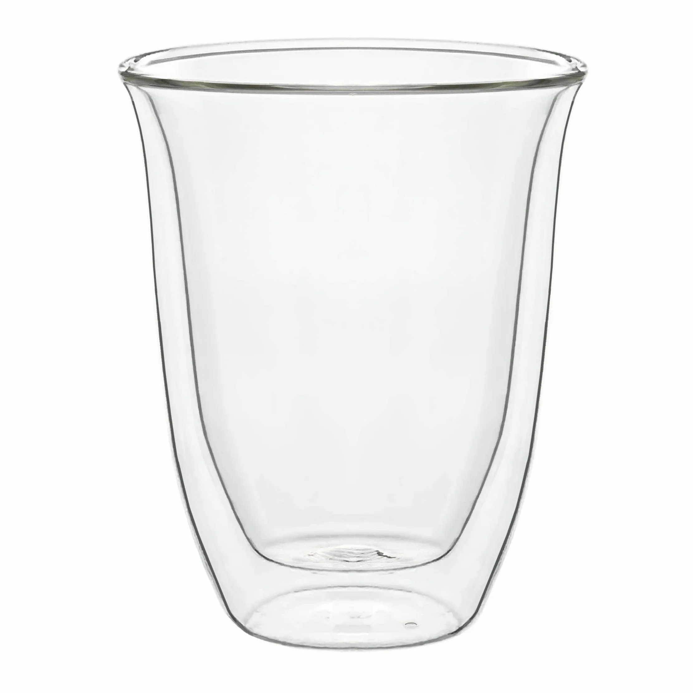 Creano Szklanki do kawy o podwójnych ściankach 400 ml - izolowane kubki do latte macchiato - cappuccino, herbata - ręcznie robione żaroodporne kubki XXL - 2 szt. (1 opakowanie)