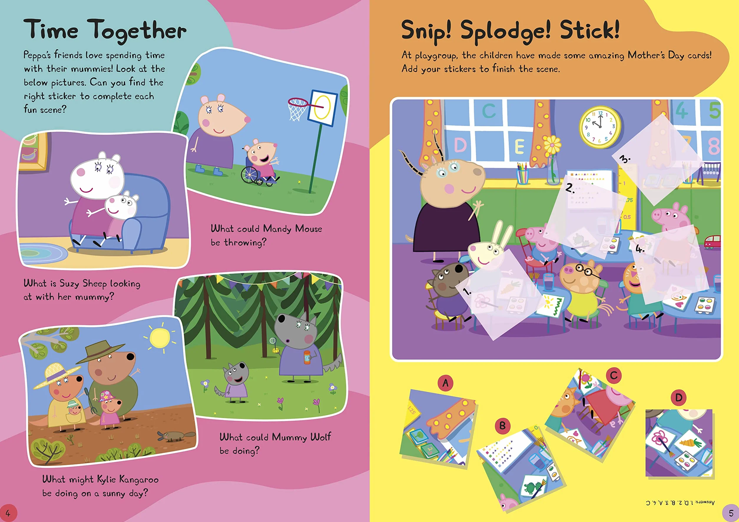 Peppa Pig: My Amazing Mum: Sticker Activity Book