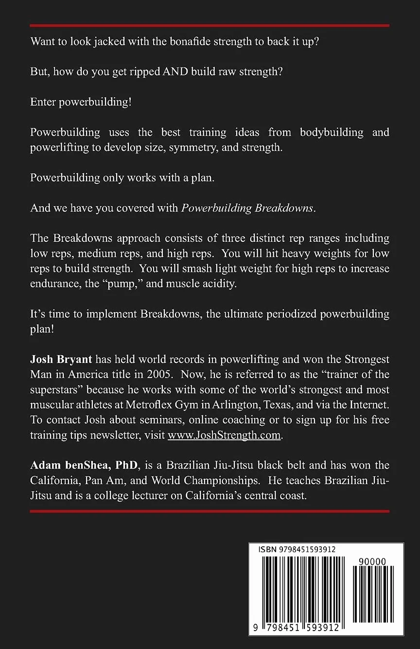 Powerbuilding Breakdowns