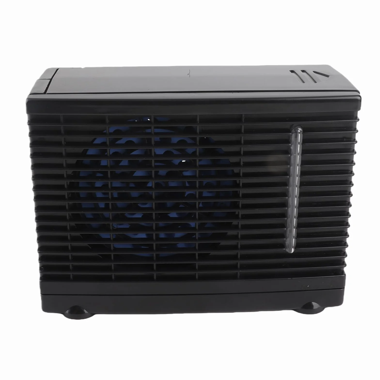 Klimatyzator samochodowy 12V Mini Chłodnica wody wyparnej Wentylator Chłodnica parowa Ciężarówka Domowa 20x11x15cm Czarny