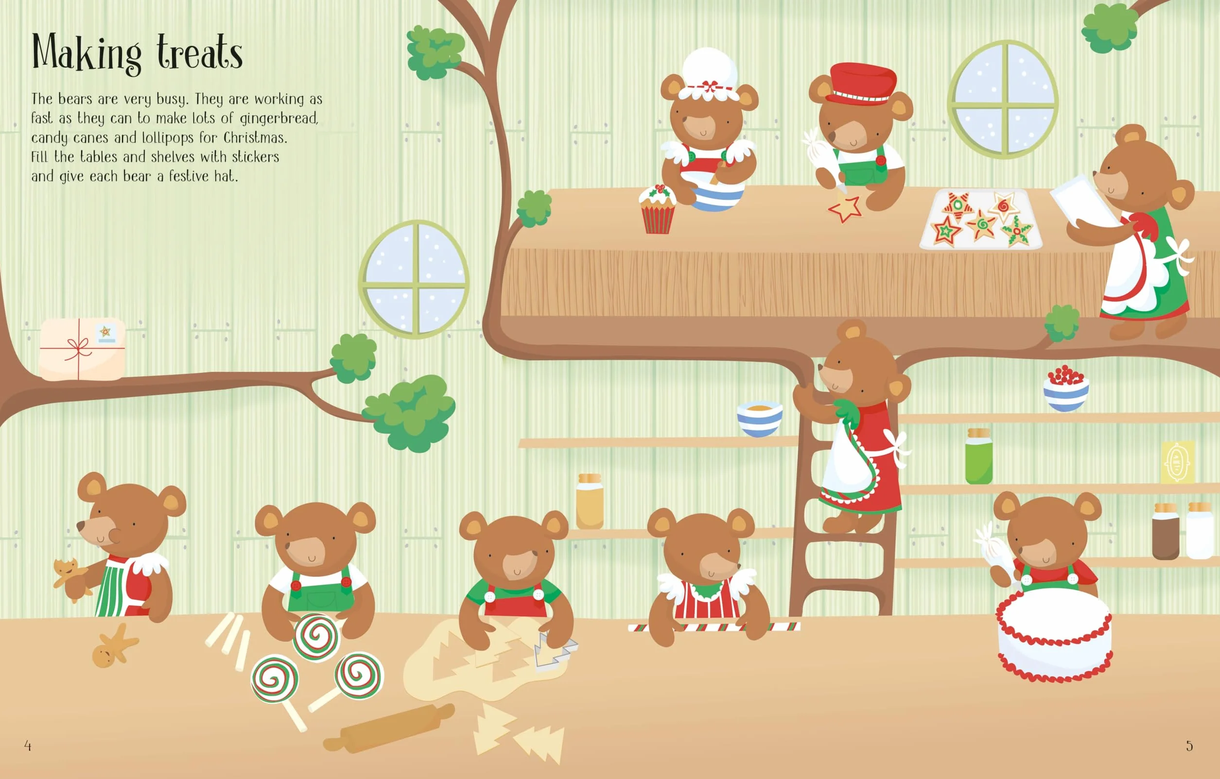 Christmas Sticker Book