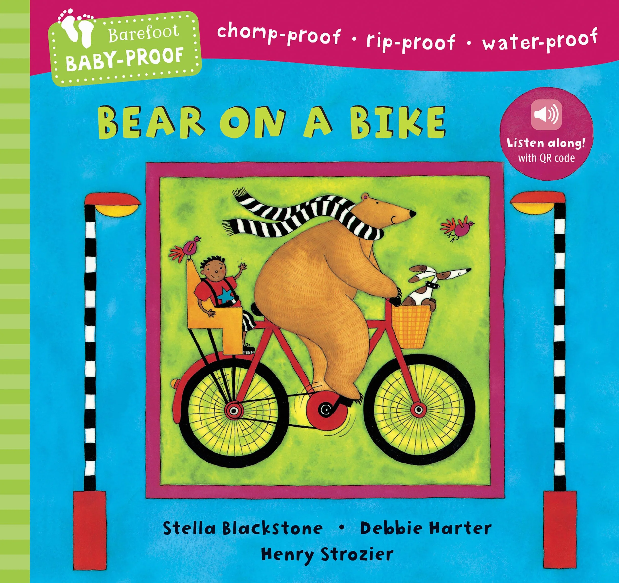 Barefoot Baby-Proof: Bear on a Bike