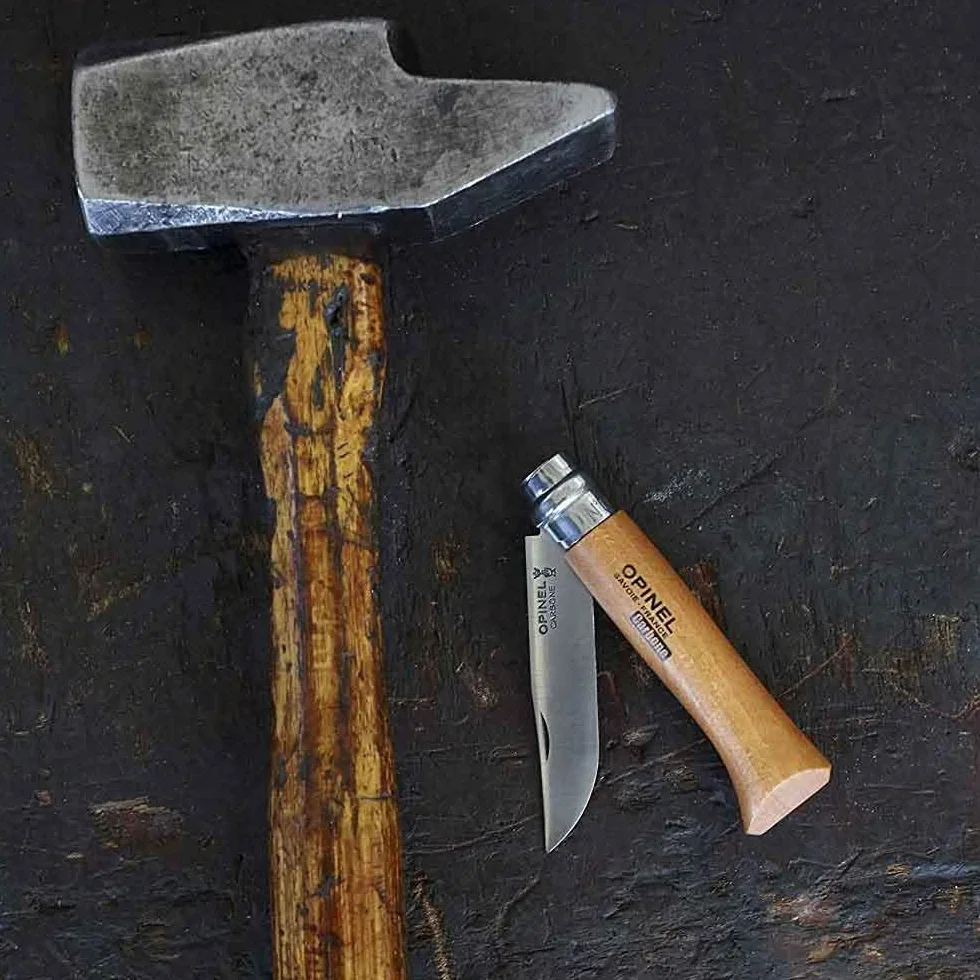 Opinel Nóż z ostrzem ze stali węglowej nr 9 - 9 cm