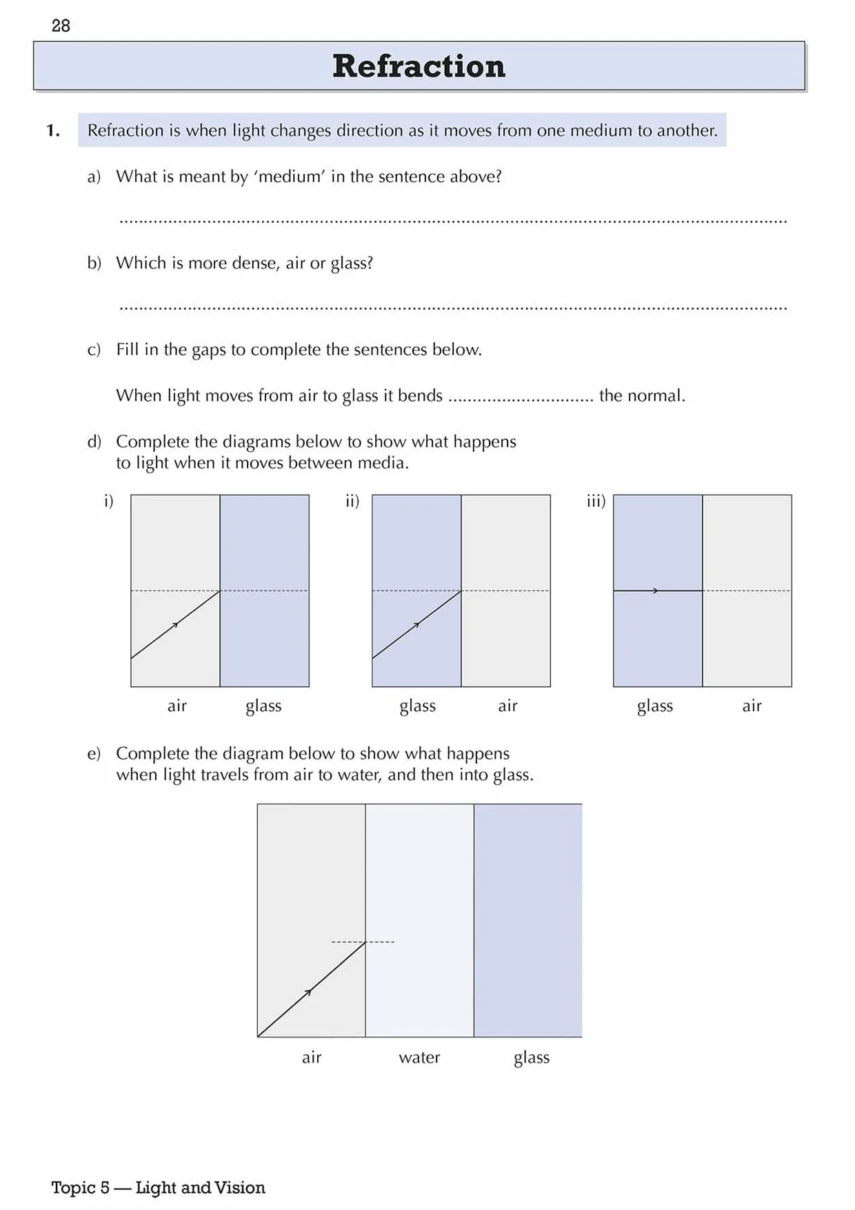 KS3 Year 8 Science Targeted Workbook (with answers)
