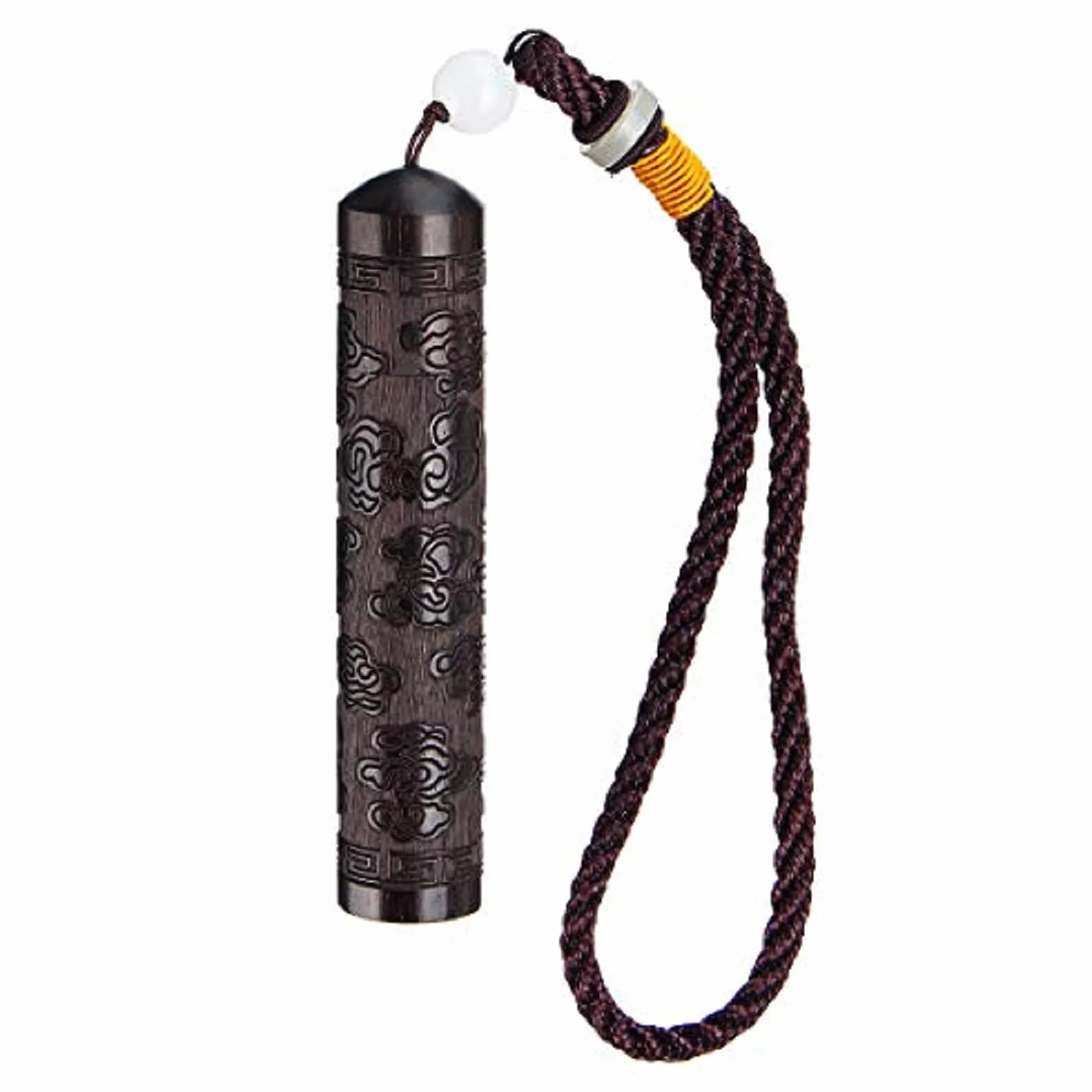 Dynamic butelka łyżka Bullet Ebony Fiolka Toothpick Case Container