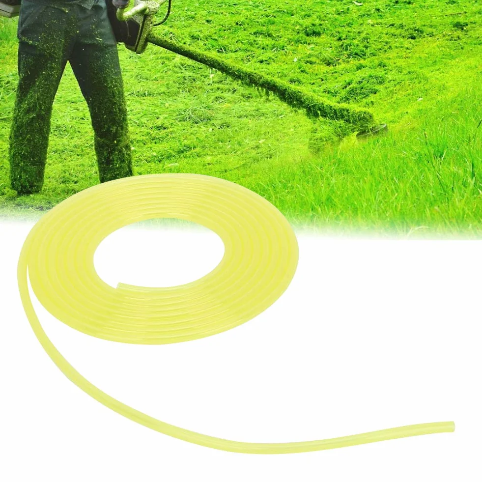 3 metry żółty wąż paliwowy rura paliwowa plastik rura benzynowa rura benzynowa rura paliwowa piły łańcuchowe do trawy kosiarka akcesoria (3 * 5 mm)