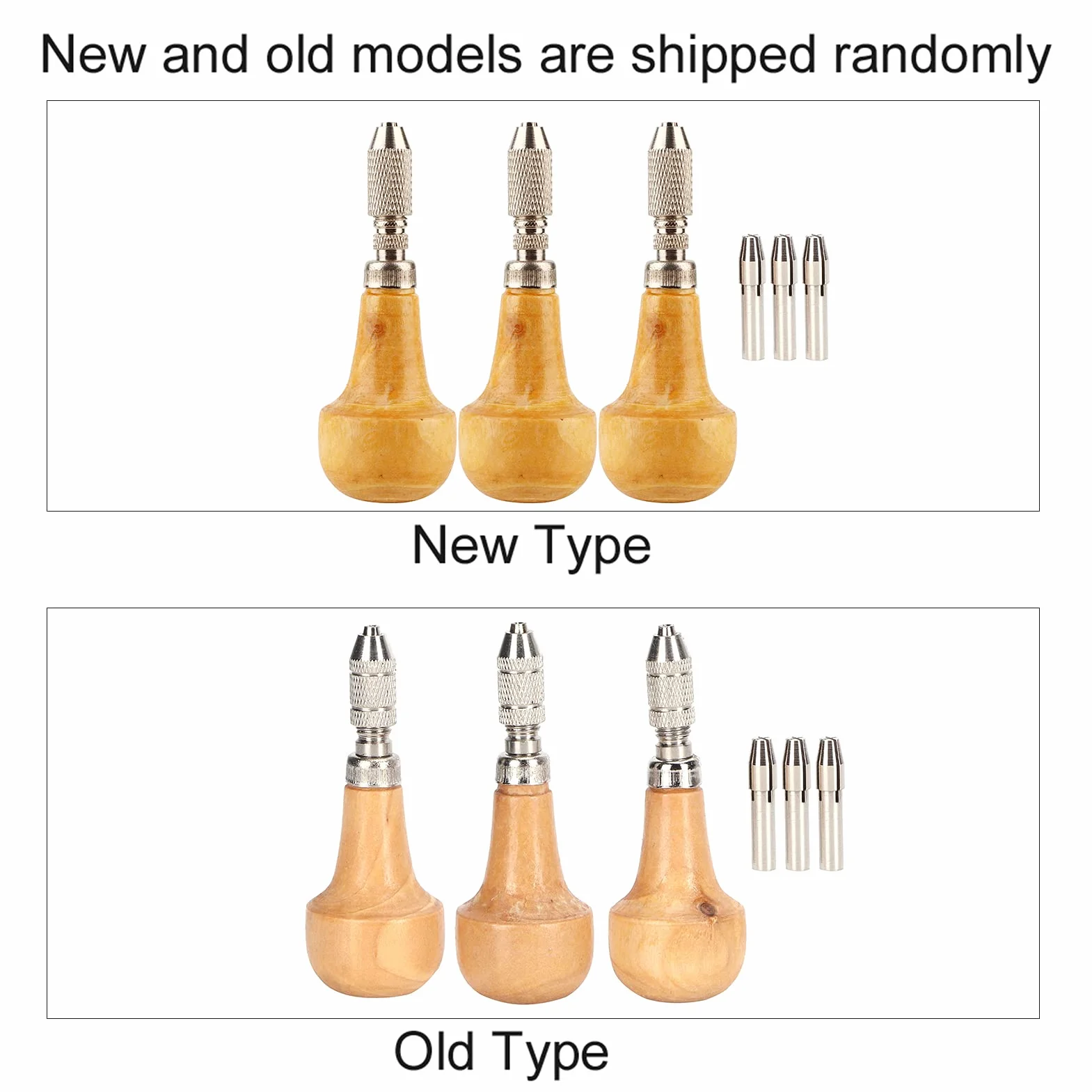 Ejoyous Pin Vise Hand Drill, Wielofunkcyjny do Rękodzieła DIY, Nadaje się do Różnych Materiałów, Wysokiej Jakości Materiał z Wygodną Rękojeścią