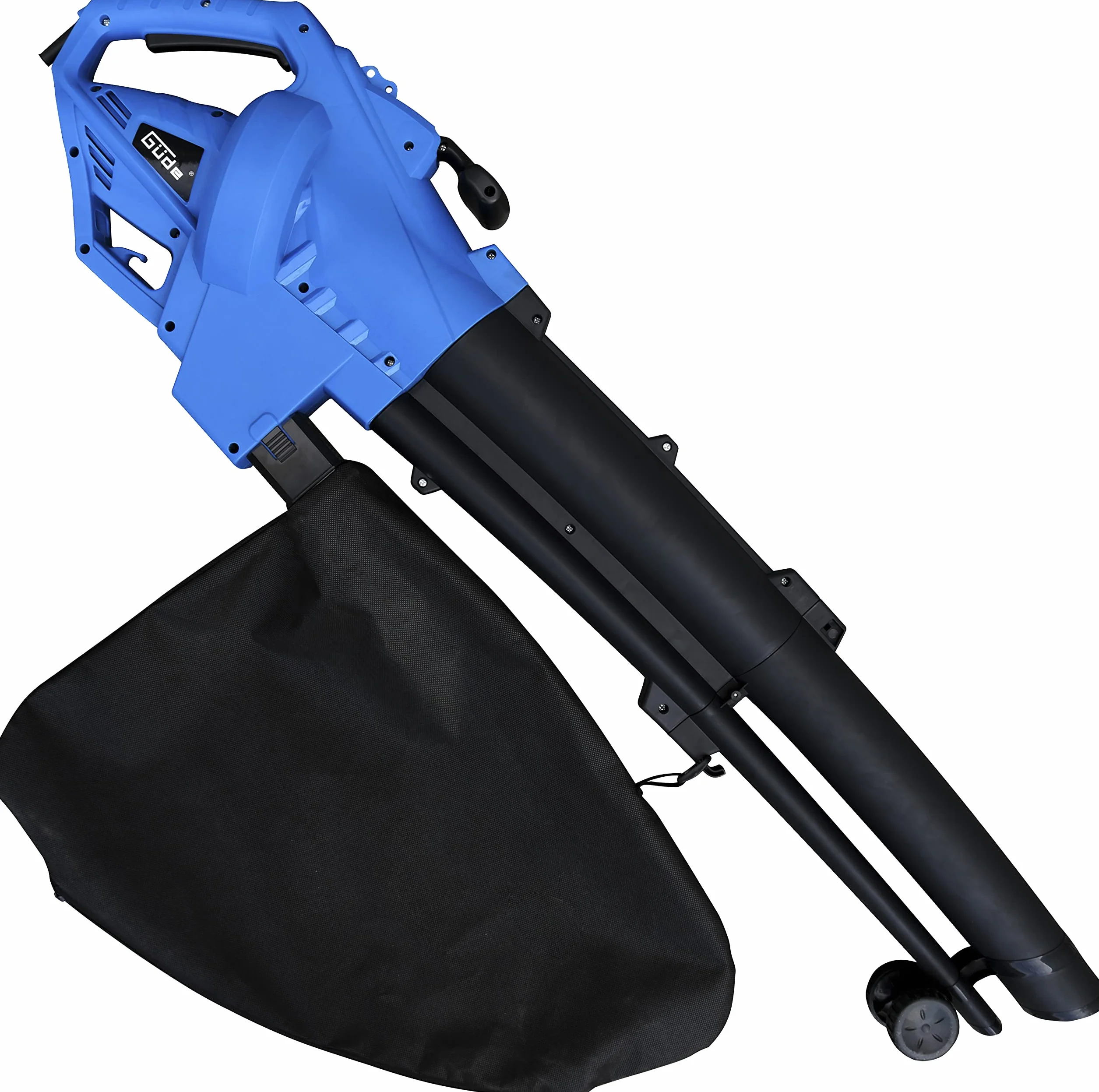 Güde 94381 odkurzacz do liści GLS 3000 Vario (230 V, 3000 W, regulowana prędkość, funkcja ssania, dmuchania i rozdrabniania)