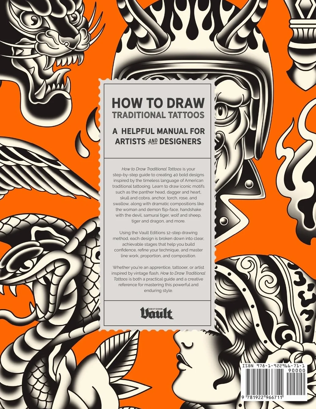 How to Draw Traditional Tattoos: A Step-By-Step Guide to Drawing Traditional Tattoo Flash Designs for Beginners