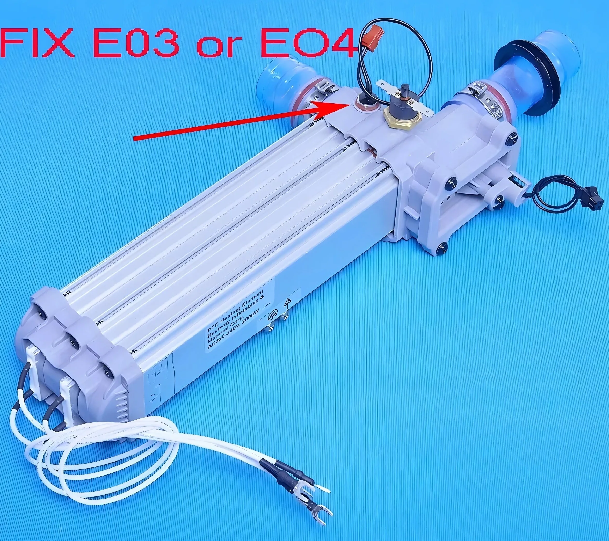 FIX E03 & E04 E05 Hot Tub spa pompa wodna, termostat, czujnik temperatury do Coleman do Salu-spa Lay Z spa do AirJet HydroJet Egg Spa
