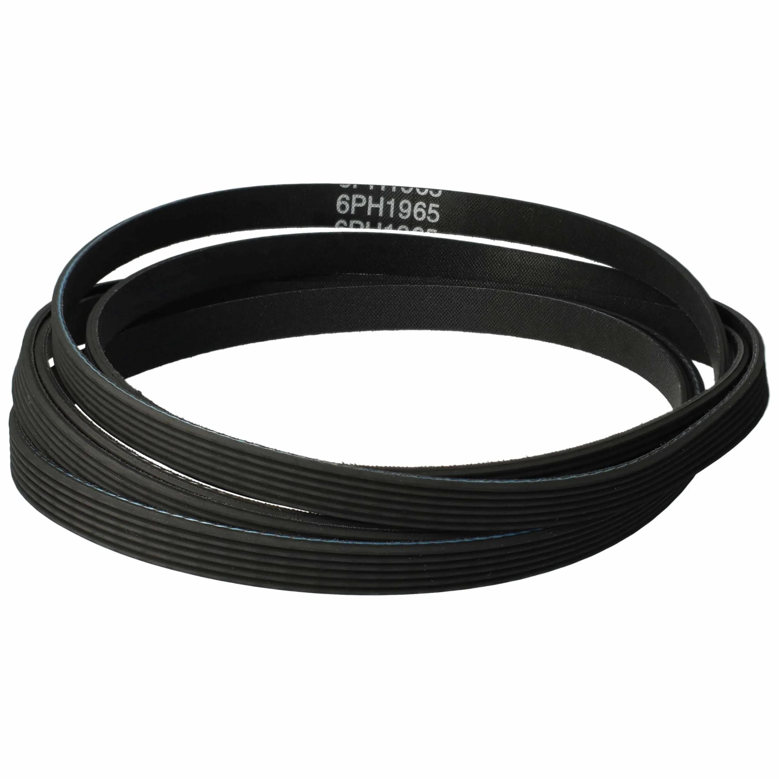 vhbw Pasek klinowy kompatybilny z suszarką do prania Siemens Siwatherm 6000, WT 6000 - 196,5 cm, czarny