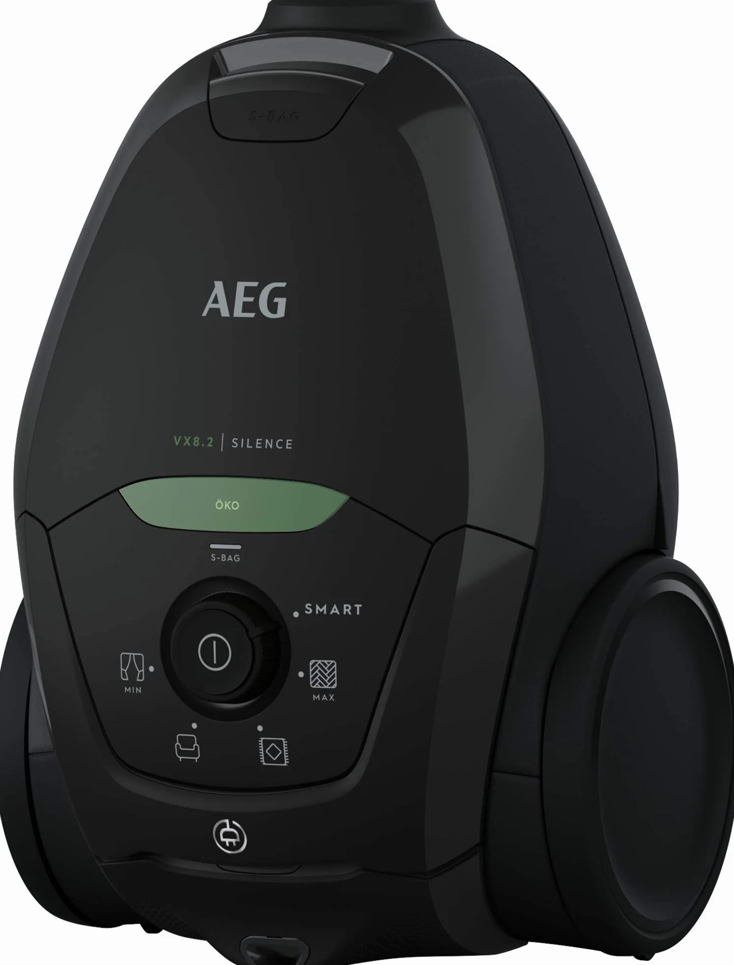 AEG VX82 odkurzacz 600 W 57 DB 12 m 3,5 l czarny