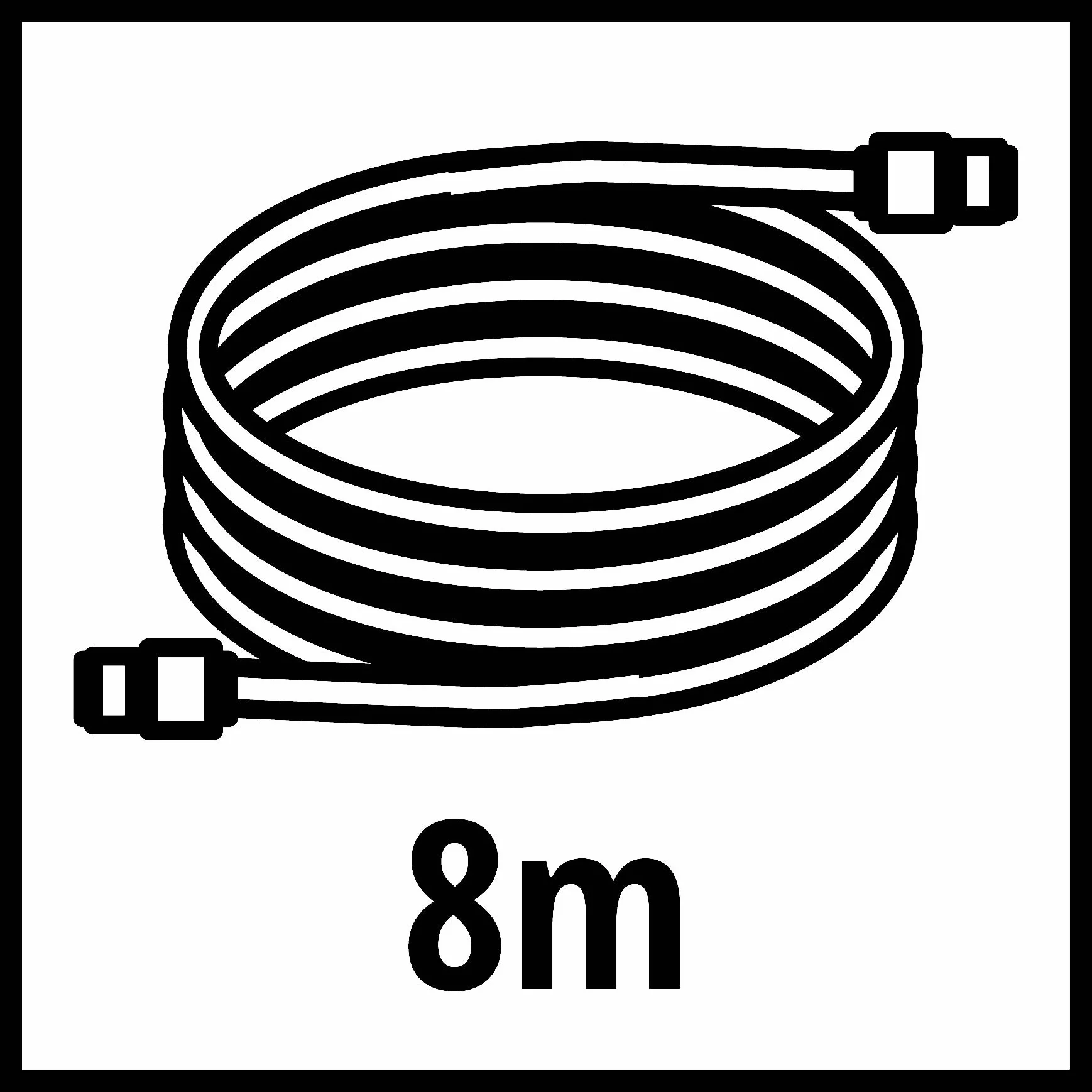 Oryginalny wąż spiralny Einhell 8 m (akcesoria do kompresora, długość 8 m, średnica wewnętrzna 6 mm, z materiału PU, maks. ciśnienie robocze 10 bar, w zestawie szybkozłącze i złączka wtykowa)