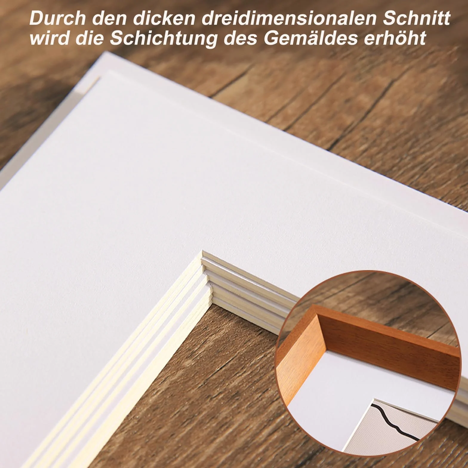 Zestaw 10 sztuk, papier fotograficzny 10 x 15, odporny na starzenie się kwasów, 5 szt. 10 x 15 cm, 5 szt. 15 x 20 cm, do obrazów, zdjęć, wydruków artystycznych - kremowo-biały