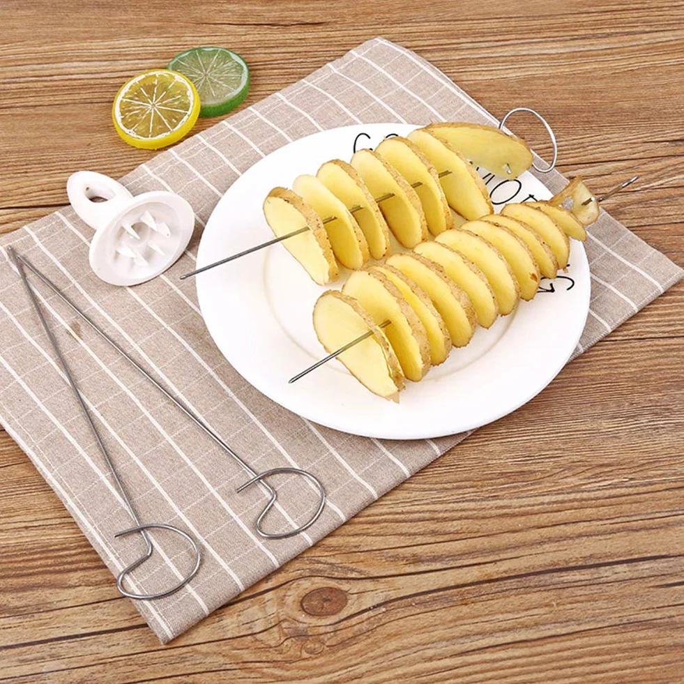 Tornado Potato spiralna krajalnica do ziemniaków, stal nierdzewna