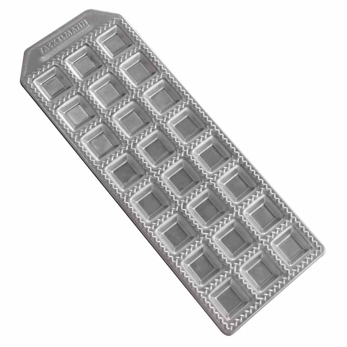 Fackelmann Forma do ravioli kwadratowa aluminium 24 odciski 31,6 x 11,1 cm