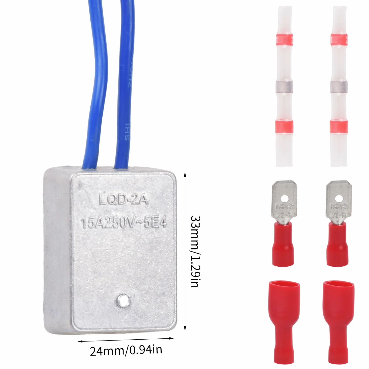 Joyan Zestaw modułów łagodnego startu, rezystor łagodnego rozruchu, moduł łagodnego rozruchu 230 V 15 A do elektronarzędzi takich jak piły tarczowe, piły ukośne, ręczne piły tarczowe, szlifierki