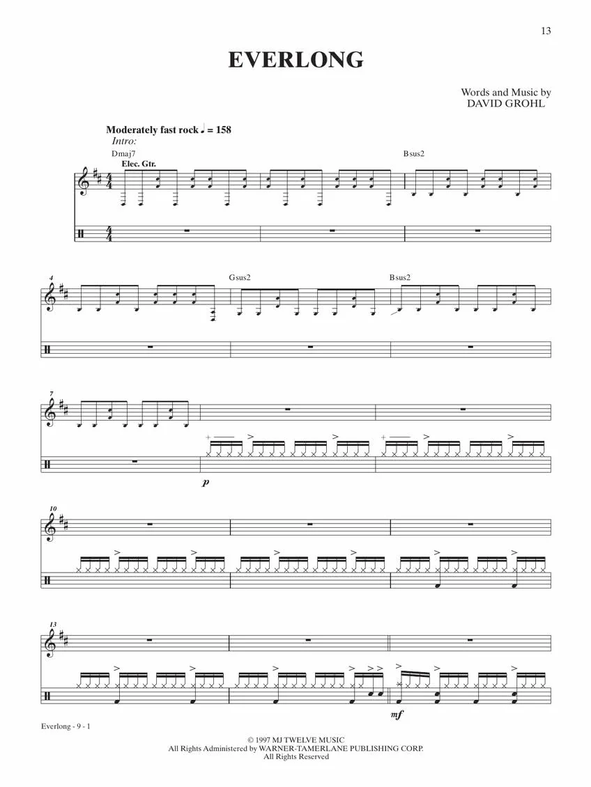 Foo Fighters: Ultimate Drum Play-Along Book/2-CD Pack