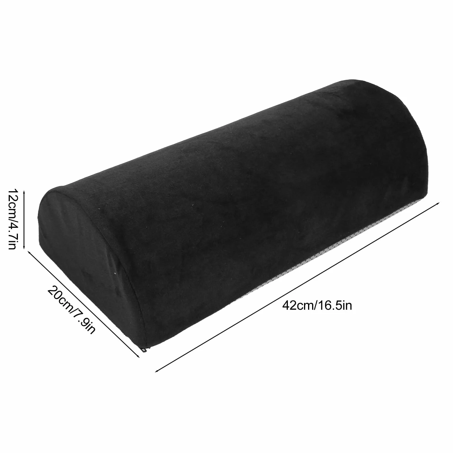 Poduszka Half Moon z Pianki Memory, Osoby Starsze, Poduszka Pod Kolano i Lędźwie, Zdejmowana, Nadająca się do Prania, Trwały materiał, Ergonomiczna Konstrukcja, Wielofunkcyjna,