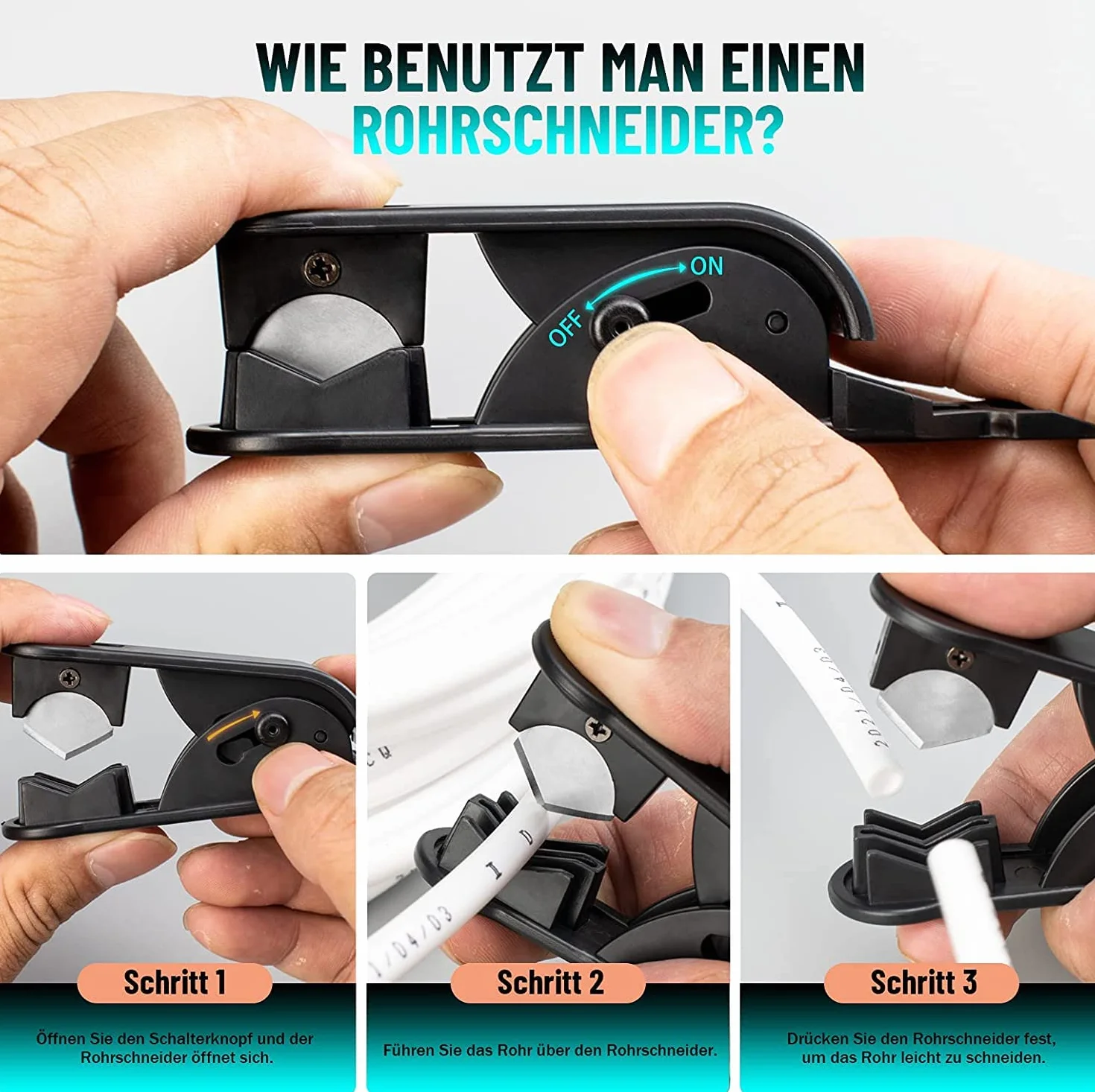 10 m 1/4" 6,35 mm przewód doprowadzający wodę uniwersalny zestaw przyłączeniowy, 24 sztuki złączek do filtra wody (Y + T + I + typ L + zawór odcinający)