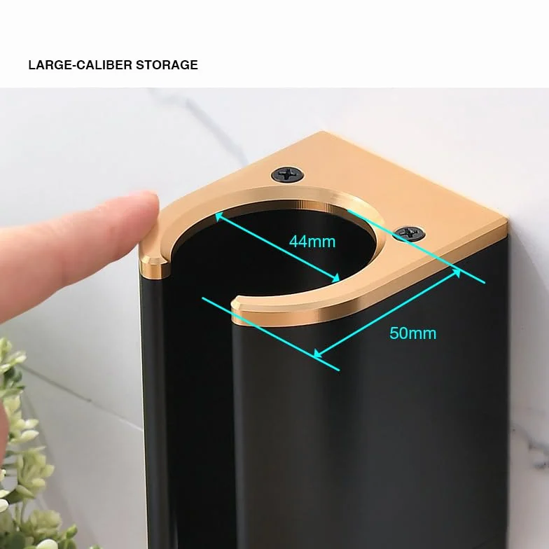 Uchwyt ścienny prostownica do organizatora przechowywania, pasujący do pralki Dyson Airstrait i Corrale