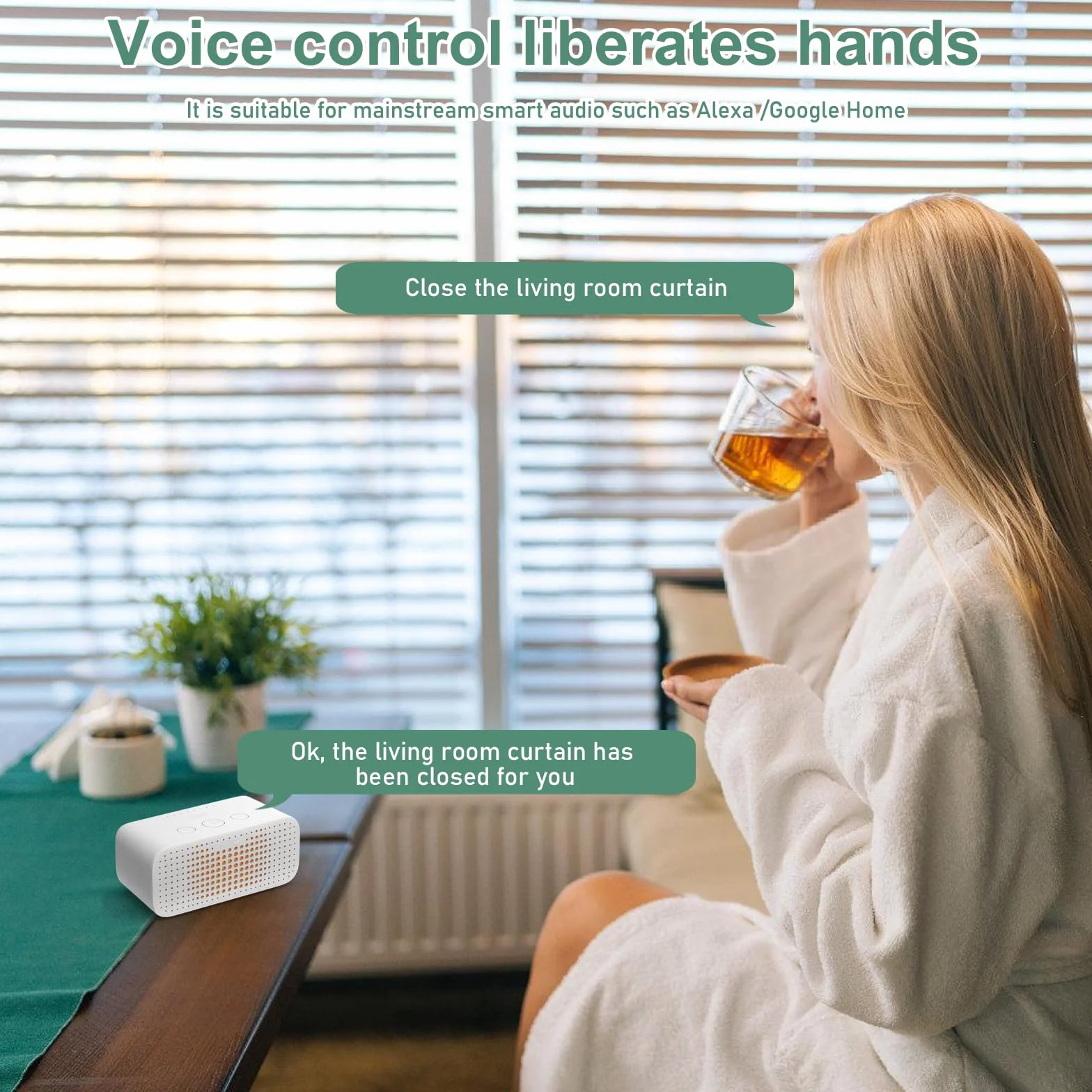 Inteligentny moduł przełącznika do rolet Tuya WiFi, sterowanie Alexa aplikacja, timer silnika