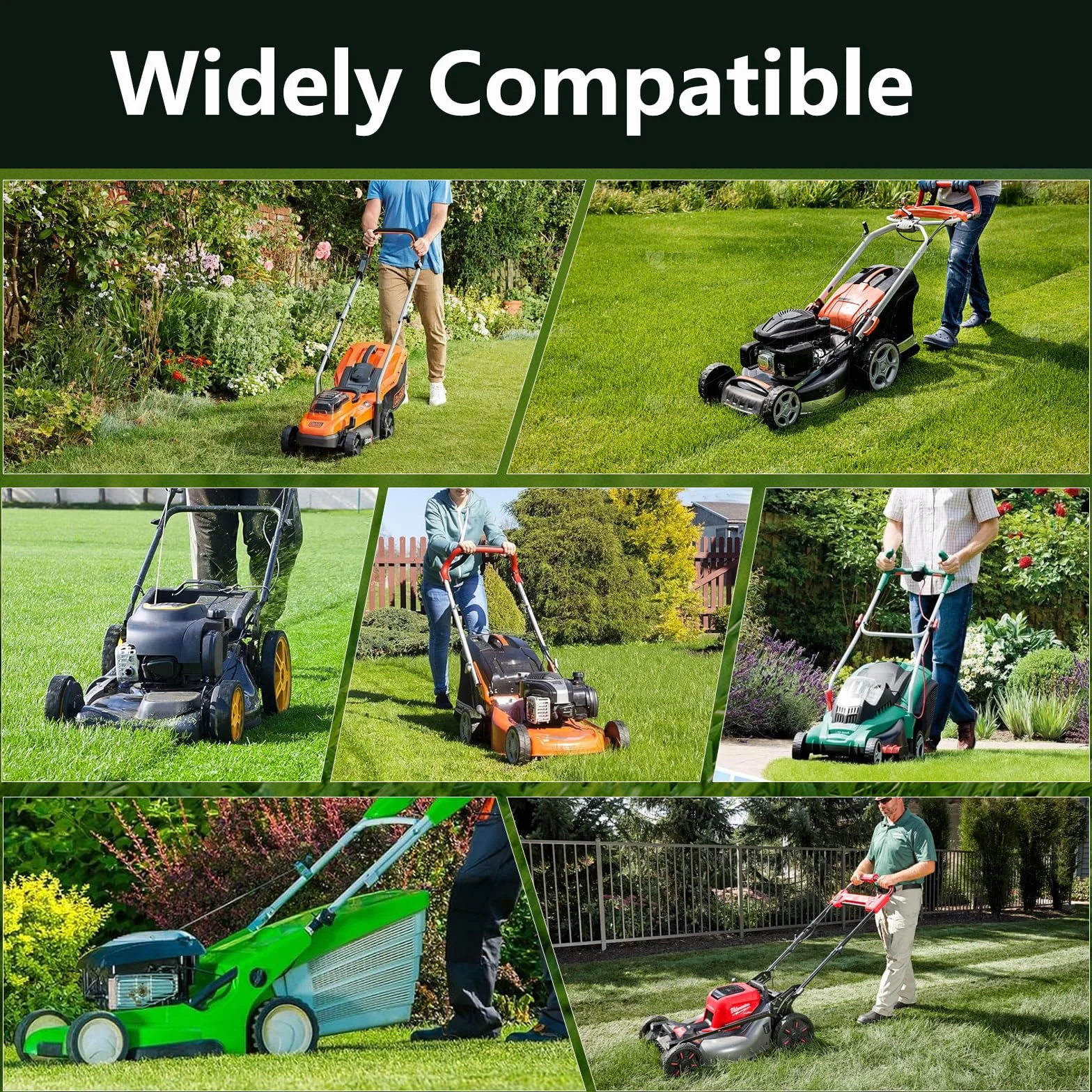 45 x tytanowy nóż zamienny do robota koszącego, ostrza kompatybilne z Husqvarna, Gardena, Yard Force (3 g – 0,75 mm) + 45 śrub