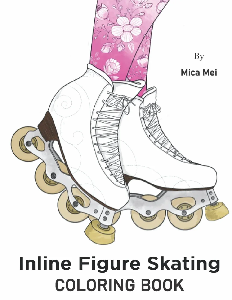 Inline Figure Skating Coloring Book