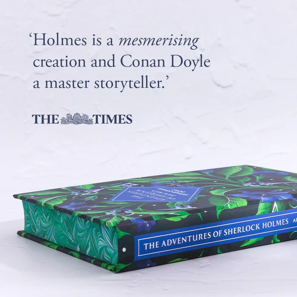 The Adventures of Sherlock Holmes: A sprayed edge gift edition of the most mysterious and satisfying Sherlock Holmes stories with marbled endpapers, printed edges, beautiful paper and ribbon