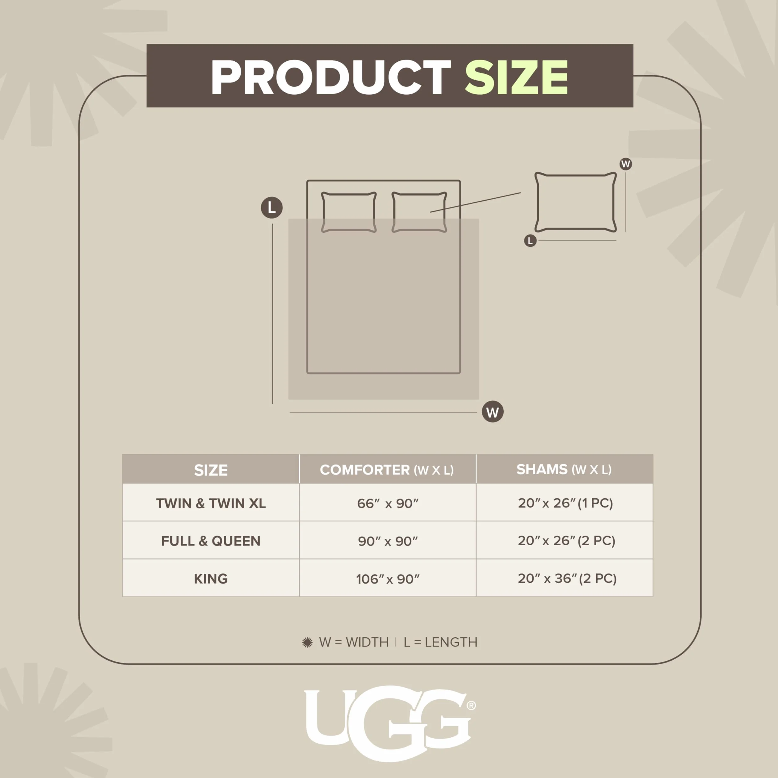 UGG 32542 Devon Twin-Twin XL 2-częściowy zestaw kołder miękka luksusowa pościel kołdra i dwie poszewki na poduszki przytulna wygodna dwustronna można prać w pralce zestaw pościeli w stylu hotelowym,