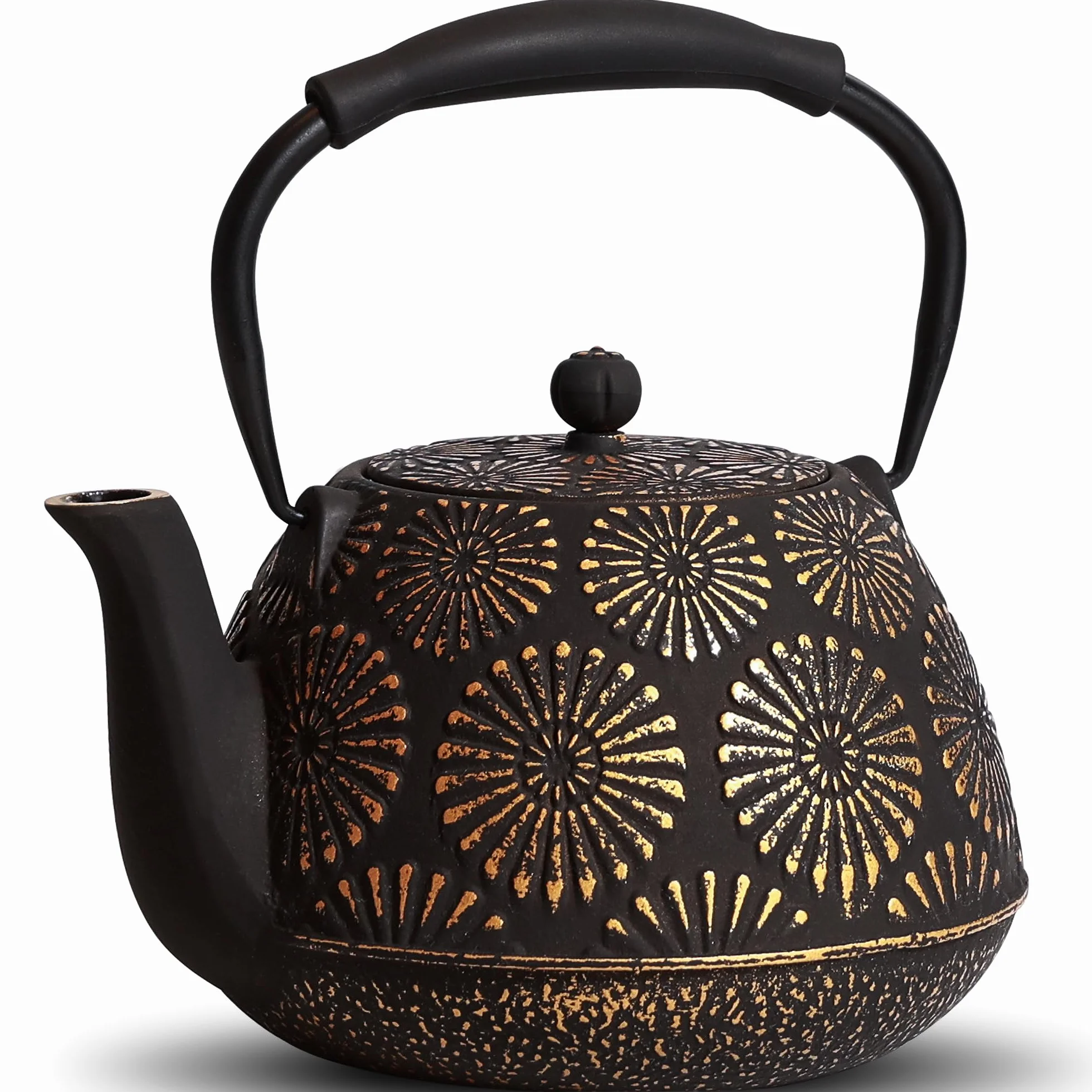 Czajniczek żeliwny 1200 ml japoński dzbanek do herbaty Sakura Design z zaparzaczem