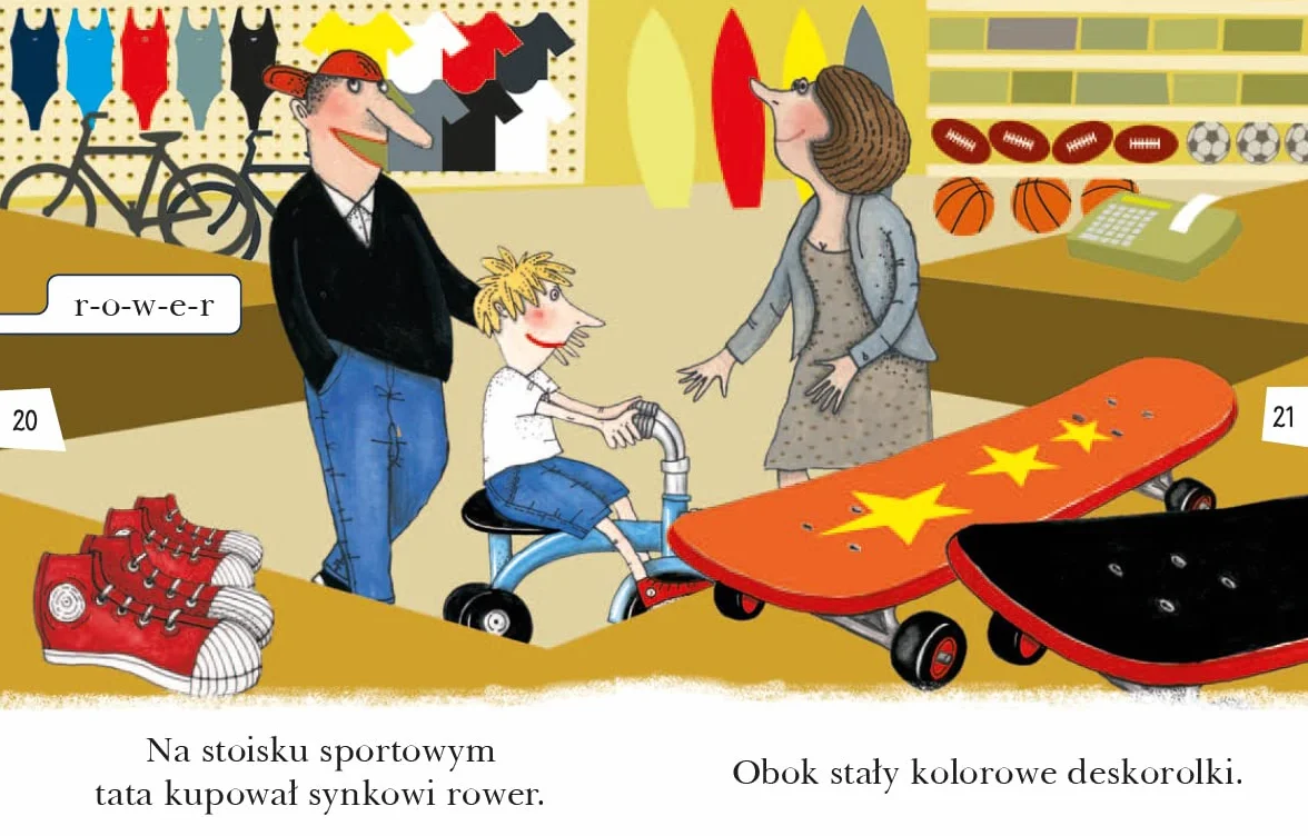 Baba Jaga na deskorolce. Czytam sobie. Poziom 1