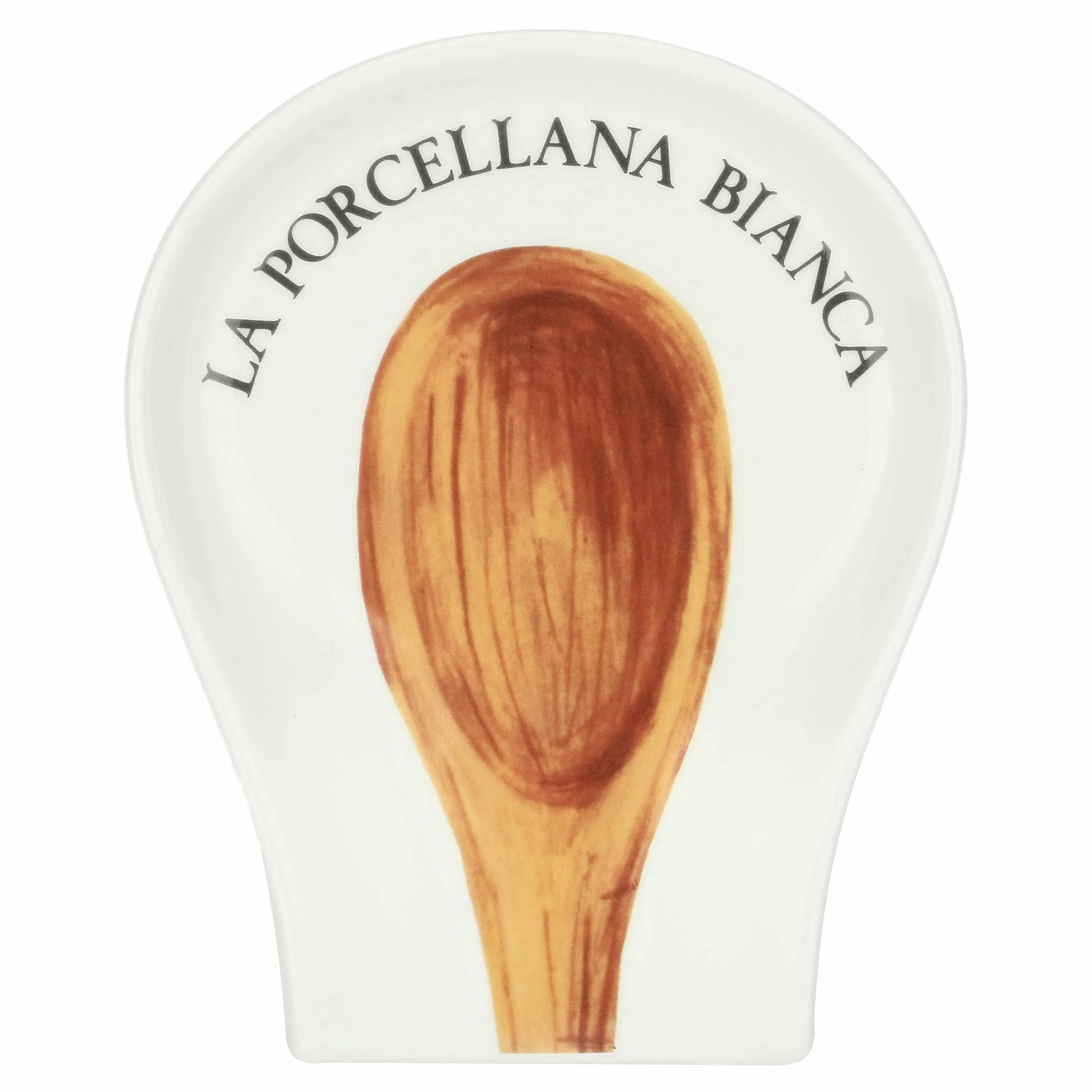 La Porcellana Bianca Dekorowana podpórka na łyżki porcelanowa 17 x 14 cm