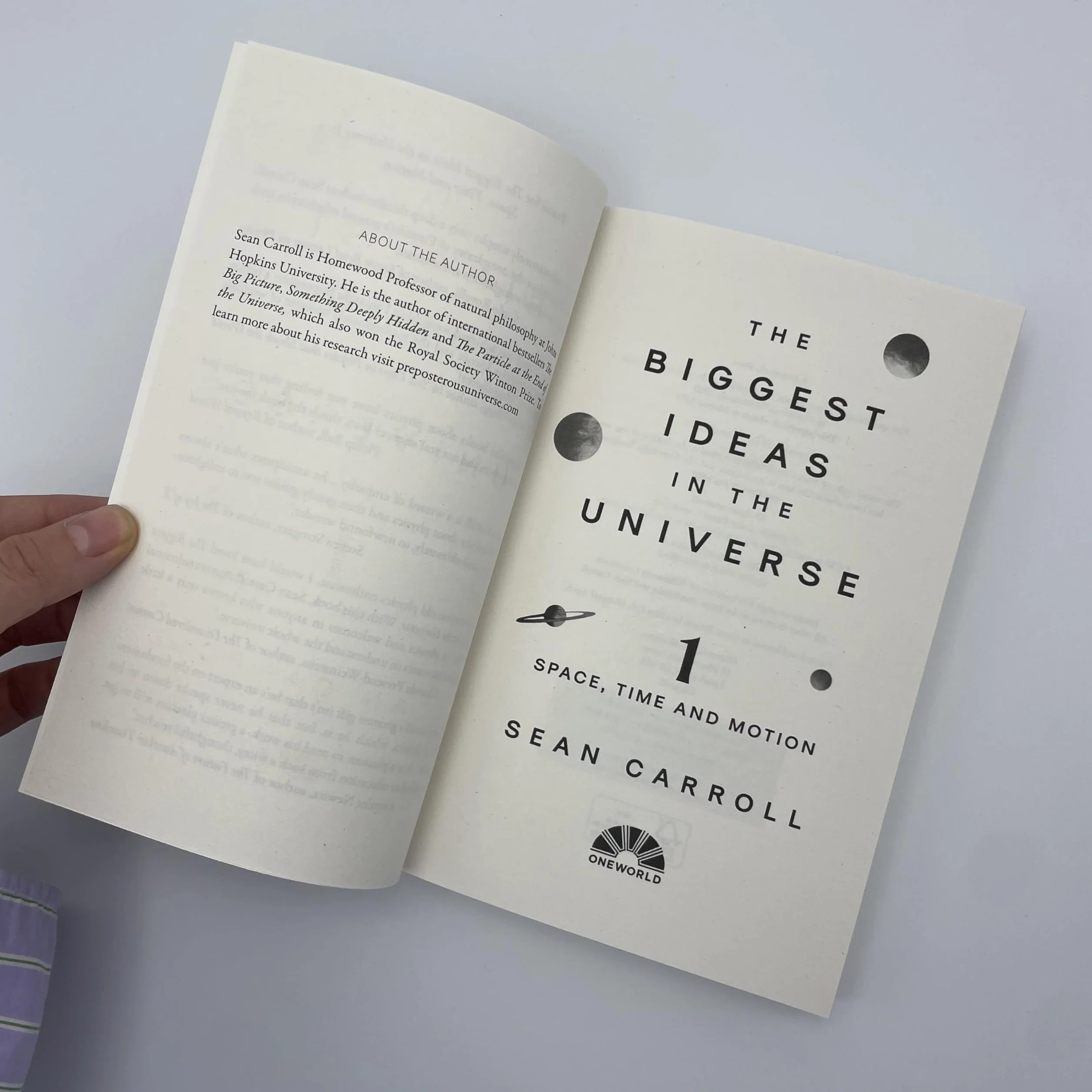 The Biggest Ideas in the Universe 1: Space, Time and Motion