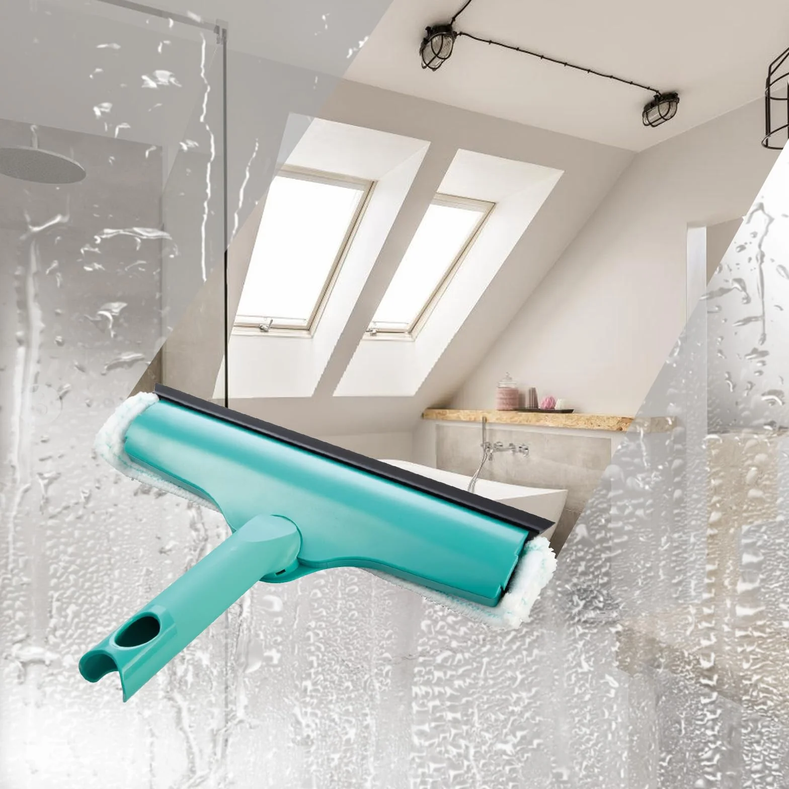 Leifheit Window & Frame Cleaner L zamienny pokrowiec z mikrofibry do myjki okiennej