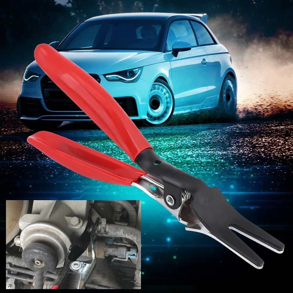 Qiilu Szczypce do węża, samochód auto paliwo przewód próżniowy rura nagrzewnica rura wąż usuwanie separator szczypce narzędzia. - do plastikowych szczypiec zaciskowych węża