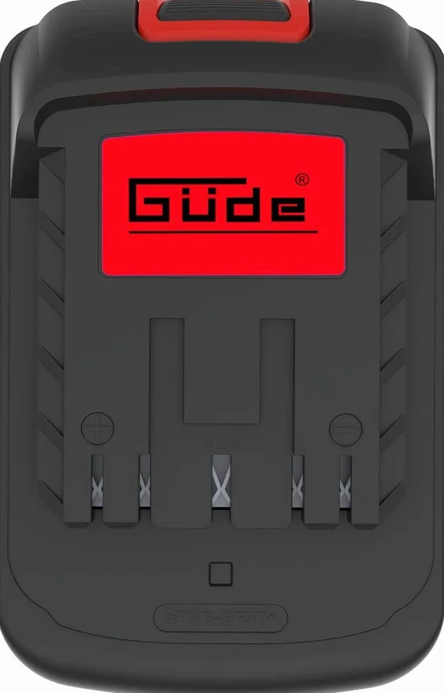 Güde 95811 zestaw akumulatorów AP 20-40.1 (20 V, akumulator litowo-jonowy, 4 Ah, moc akumulatora 80 Wh)