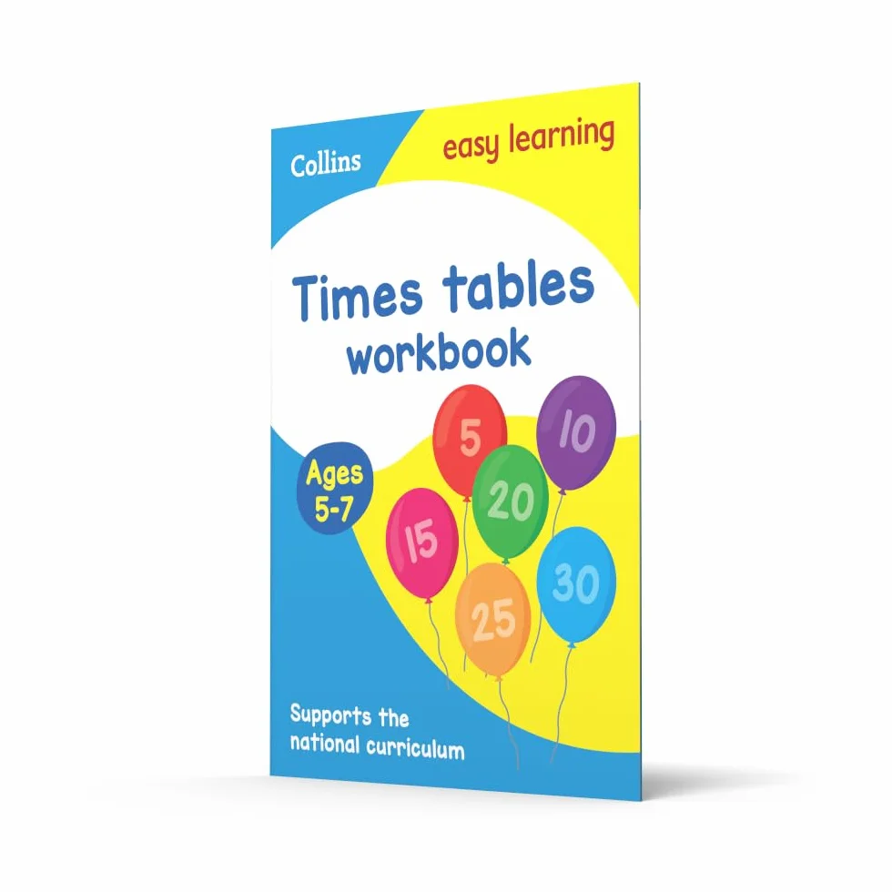 Times Tables Workbook Ages 5-7: Ideal for home learning