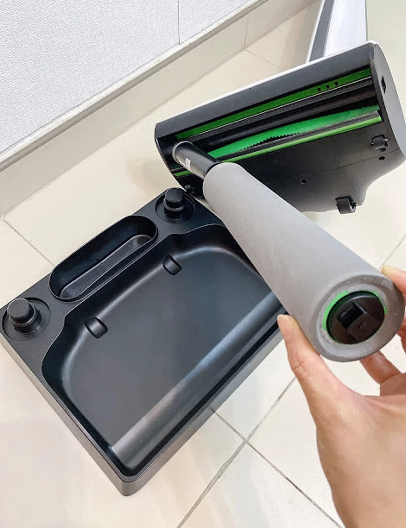 HIZERO Wałek czyszczący F803 & F801 Bionic elektryczny mop, zalecana wymiana co cztery miesiące.