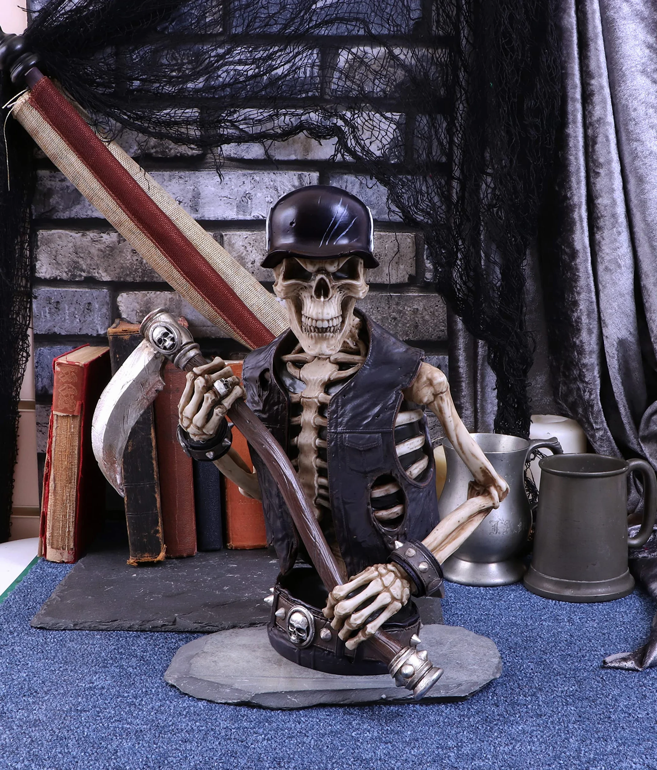 Nemesis Now 'Ride Out of Hell' biust James Ryman 30 cm, czarny