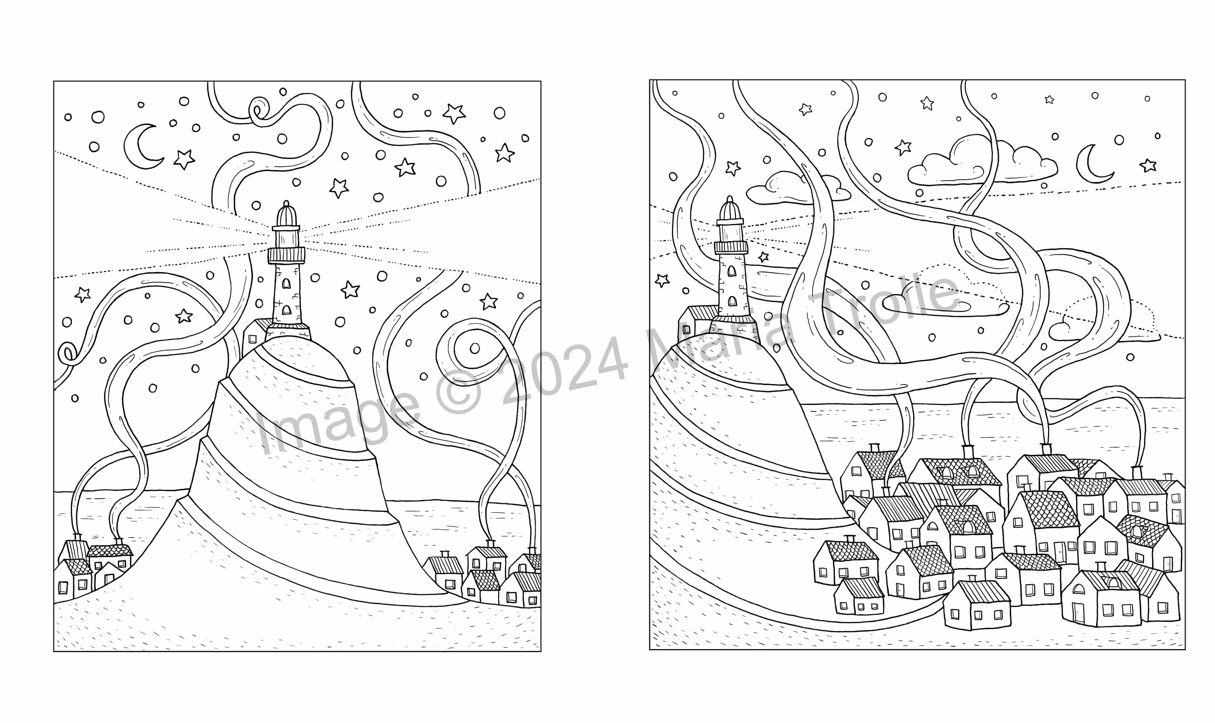 Shooting Star: Coloring Book
