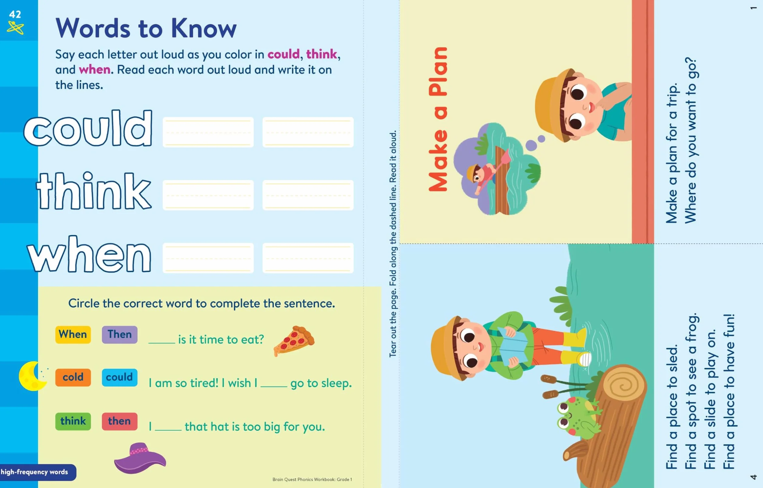 Brain Quest Phonics Workbook: Grade 1: 3