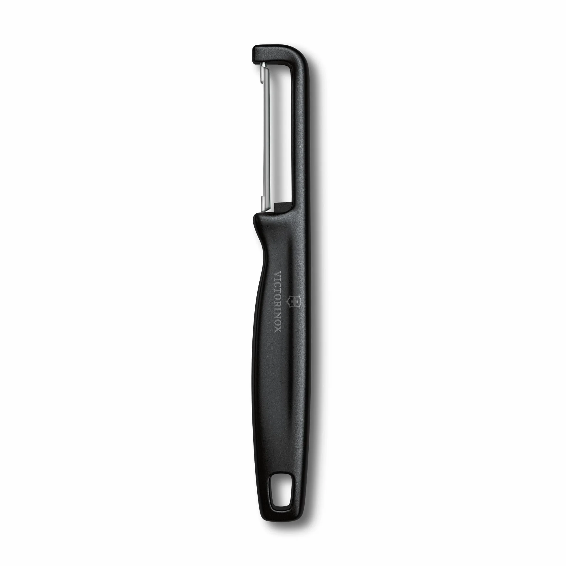 Victorinox Obieraczka Iota dwuostrzowa Swiss Made czarna