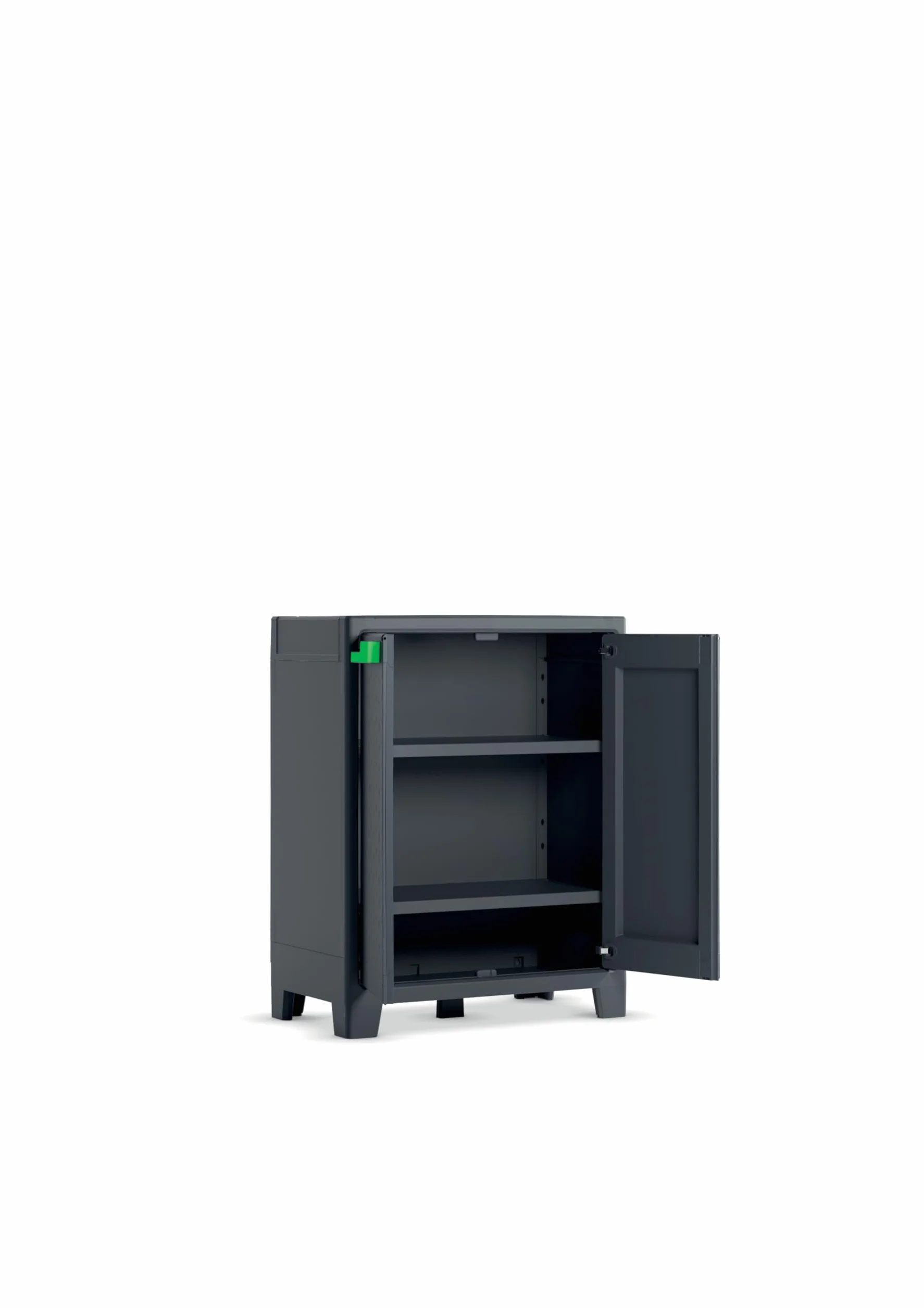 Kis Stilo Szafka, Szary, 68 x 39 x 90 cm
