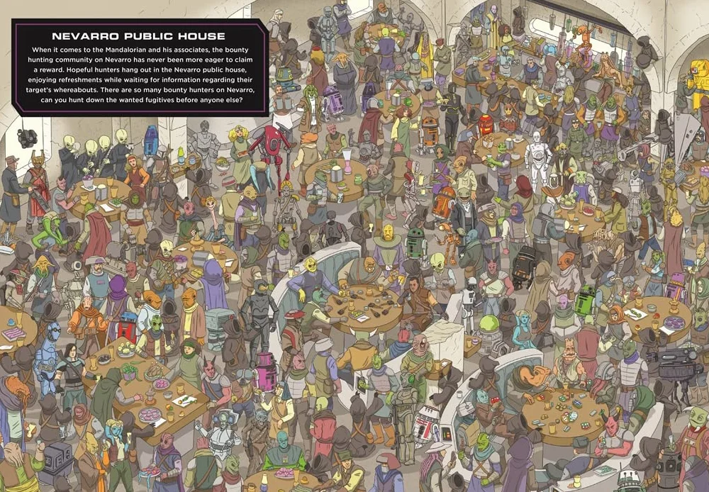 Where's Grogu?: A Star Wars: The Mandalorian Search and Find Activity Book